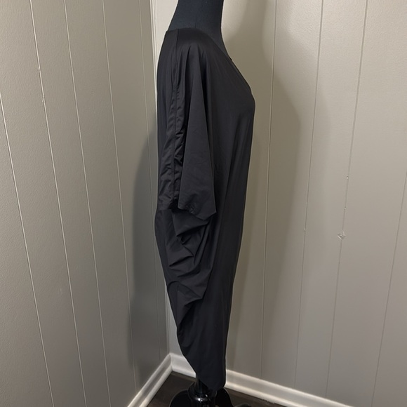 Athleta Women’s Small Asymmetrical Sunlover Hilo UPF Dress Black Outdoor - Picture 7 of 9